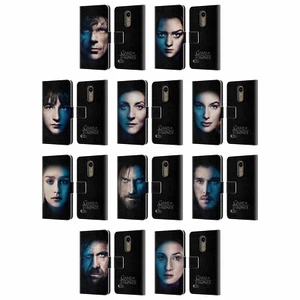 OFFICIAL HBO GAME OF THRONES VALAR MORGHULIS LEATHER BOOK CASE FOR LG PHONES 1 - Picture 1 of 7