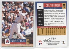 2005 Donruss Black Press Proof /10 Corey Patterson #131