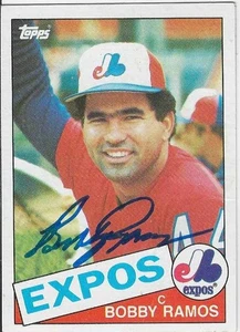 Bobby Ramos Montreal Expos persönlich handsignierte Karte - Bild 1 von 1