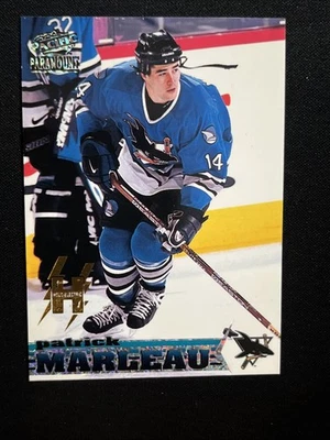 98-99 Pacific Trading Paramount Hockey Holo Electric 211 Patrick Marleau /99 - Image 1 of 2