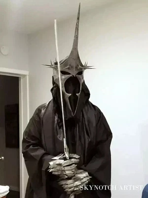 Nuevo Señor de los Anillos El Rey Brujo de Angmar Casco Solo Nazgul Regalo de Navidad Foto 1 de 4