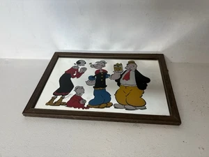 Vintage Popeye & Friends Mirror 1979 Feature Syndicate Inc Rare 12 x 9 Inch - Picture 1 of 10