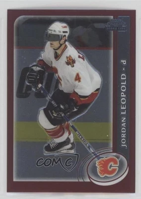 2002-03 Topps Chrome Jordan Leopold #160 Rookie RC - Image 1 of 2