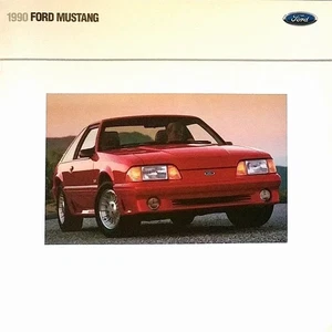 1990 Ford Mustang & GT Car Sales Brochure - Picture 1 of 1