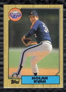 1987 Topps Nolan Ryan Card #757 Houston Astros Hall of Famer - Picture 1 of 2