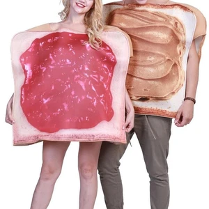 2 Pieces Couple Halloween Costumes for Adults for Stage Performances - Picture 1 of 6