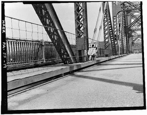 19. Apron plant and open curb. - Sewickley Bridge, Spanning Ohio River, - Picture 1 of 1