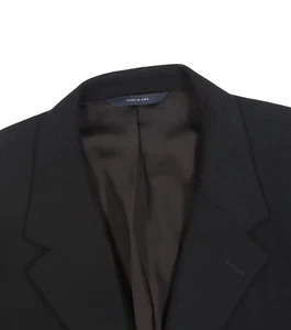 Chaqueta blazer abrigo deportivo 100 % cachemir negro Brooks Brothers 42 R para hombre - Imagen 1 de 13
