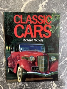 VINTAGE CAR BOOK CLASSIC CARS NICHOLS MANCAVE MUSCLE MOTOR RACING - Picture 1 of 10