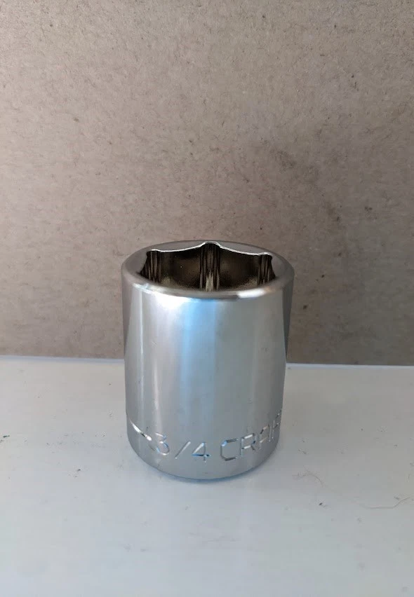 Craftsman 3/8" Drive 6 Point SAE Socket(s) - PICK YOUR SIZE Foto 1 de 1