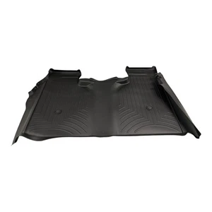 WeatherTech 4414362 Rear FloorLiner Black Fits Silverado/Sierra Crew Cab 2019–25 - Foto 1 di 3