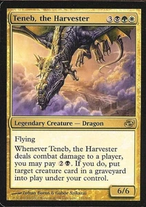 Teneb, the Harvester -Foil Medium Play MTG Planar Chaos - Picture 1 of 1