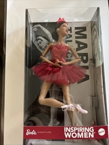 BARBIE Inspiring Women Maria Tallchief Ballerina Doll, HRM47, NUOVO in scatola di spedizione - Foto 1 di 2