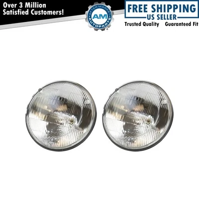 Conjunto de conjunto de faróis compatível com várias marcas e modelos - Imagem 1 de 4