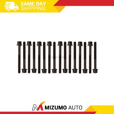 Pernos de cabeza aptos para Nissan Máxima Murano Infiniti FX35 G35 I35 VQ30DE VQ35DE 95-15 Foto 1 de 4