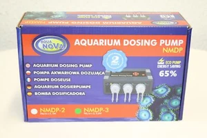 Aqua Nova Dosierpumpe 70x3ml/m  5,5W für Süß- Meerwasser Aquarium Neu Rechnung  - Bild 1 von 3