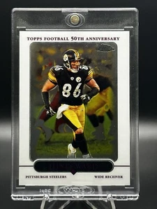 2005 Topps Chrome Hines Ward Refractor #52 NFL Pittsburgh Steelers HOF - Bild 1 von 6