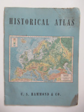 C. S. Hammond & Co. Historical Atlas 1954 40pp