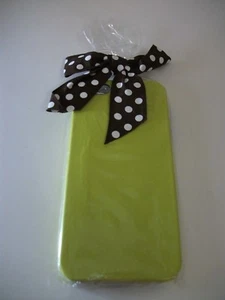 Henri Bendel Custodia Neon per Supporto Cellulare iPhone 5 Nuova con etichette $48,00 Giallo - Foto 1 di 5