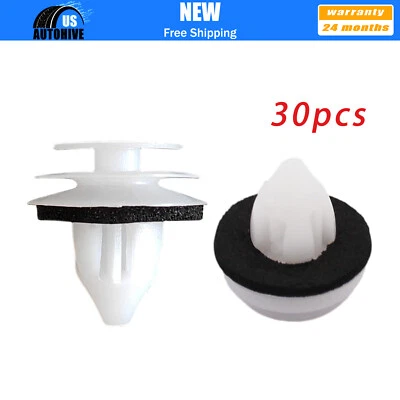 Juego de 30 clips de panel de moldura de plástico para 2019 2020 2021 Mazda 3, GJ6A-68-AB1 EE. UU. Foto 1 de 4