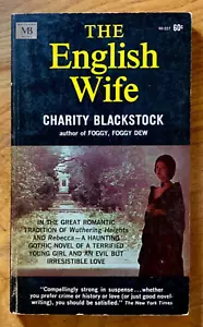 The English Wife by Charity Blackstock - VG vintage 1965 gothic suspense pb - Foto 1 di 6