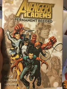 Avengers Academy Vol. 1: Permanent Record HC Gage / McKone - Foto 1 di 3