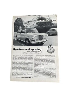 1965 Riley Kestrel 1098cc Road Test Report Motor Magazine - Picture 1 of 4