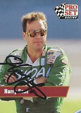 HARRY GANT AUTOGRAPHED SIGNED 1991 PRO SET RACING NASCAR PHOTO TRADING CARD #129
