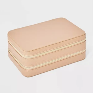 Three Layer Travel Jewelry Organizer - A New Day™ Tan - Picture 1 of 3
