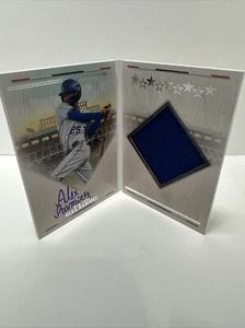 2024 Panini Boys Of Summer Alex Ramirez Patch Auto Booklet 118/150 - Picture 1 of 9