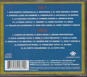 rare CD vallenato Colegiala te quiero Condolete Drama provinciano Zunilda - Foto 1 di 1