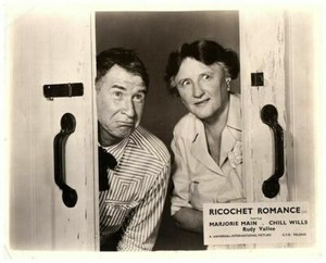 Ricochet Romance Original Lobby Card Marjorie Main Chill Wills Looking Outside 