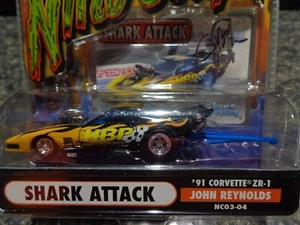 Chevy Corvette ZR-1 1991 Shark Attack John Reynolds Muscle Machines Super Chevy - Imagen 1 de 10