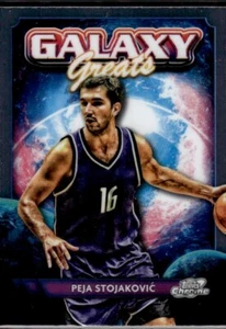 2024 Topps Cosmic Chrome Galaxy Greats - Peja Stojakovic #GG-17 - Picture 1 of 2