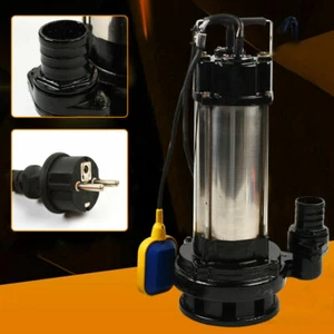Submersible Pump Sewage Dirty Waste Drain Water Pump w/ Float Switch 36000 L/H - Picture 1 of 9