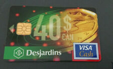 1996 $40 - VISA CASH CARD - DESJARDINS BANK - CANADA - RARE 