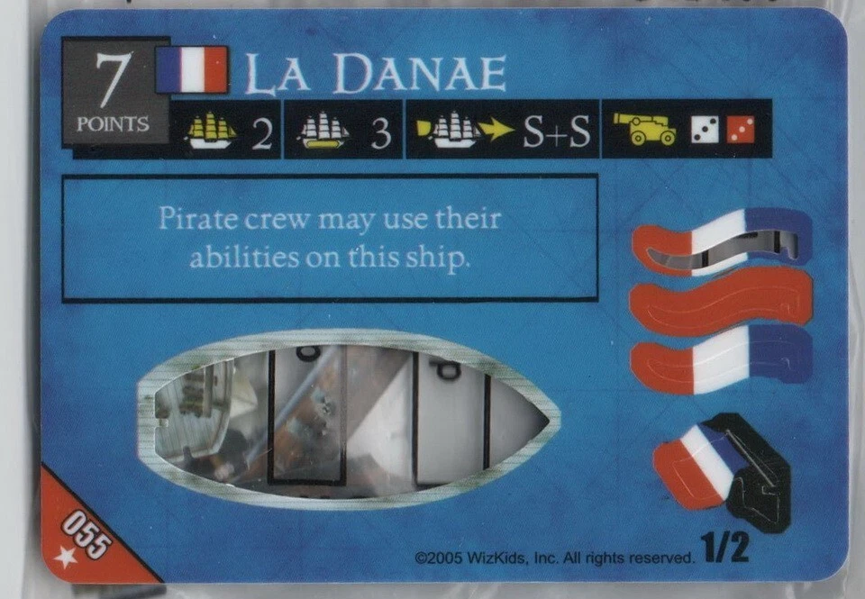 Wizkids Pirates Pocketmodel - La Danae PotR-055 C - Image 1 of 1