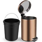 8 Liter / 2.1 Gallon Garbage Can for Bathroom/Kitchen/Office Small Trash Can