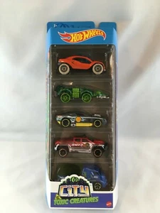 HOT WHEELS toxic creatures cars 5 pack - Picture 1 of 10