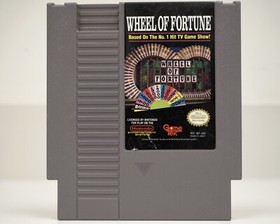Wheel of Fortune NES Cart Only Tested & Working Nintendo