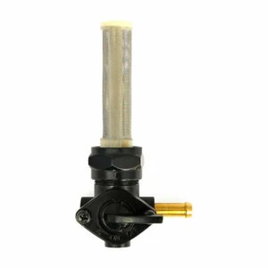 HARLEY DAVIDSON Dyna Sportster Softail RUBINETTO BENZINA 90 ° DESTRO 75-06 NERO - Imagen 1 de 12