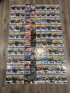 Hot Wheels Lot Of 100 #2 (No Duplicates) Box Shipping & Wrapped In Bubble Wrap - Picture 1 of 12