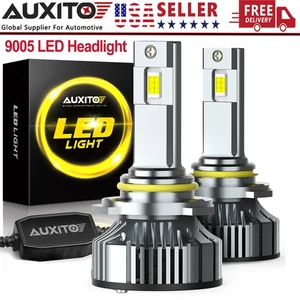 AUXITO 9005 HB3 Led Headlight Bulbs High Beam Super Bright White 6500K 65000LM - Picture 1 of 12