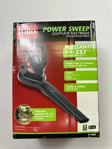 Toro 51585 7A 2-Gang Power Sweep Elektro Laubbläser max. bis 160 km/h NEU - Bild 1 von 4