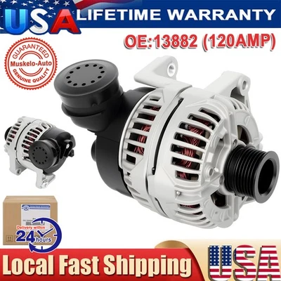 13882 Alternator for 2001-2006 BMW 330Ci 325i 325Xi Z3 325Ci 525i 330i 323i 530i Foto 1 de 4