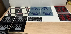 FOX SHOCKS SHOX TRD PRO INTERNAL BYPASS GENUINE DECALS STICKERS SET OF 10 - Picture 1 of 17