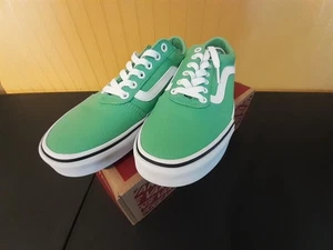 Vans Unisex Ward Canvas Lace up Style Sneaker - Summer Green Women's Size 8 - Picture 1 of 5