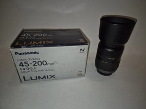 Panasonic Lumix G Vario 45-200mm f/4.0-5.6 Power O.I.S. Lens - Picture 1 of 8
