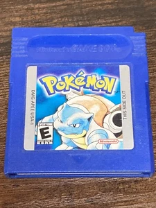Pokemon Versione Blu (Nintendo Game Boy, 1998) Autentico. Salva! Testato! A4 - Foto 1 di 7
