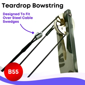 Cuerda de arco compuesta Tear Drop - B55 (Dacron) - Cuerdas de arco en lágrima - Imagen 1 de 5